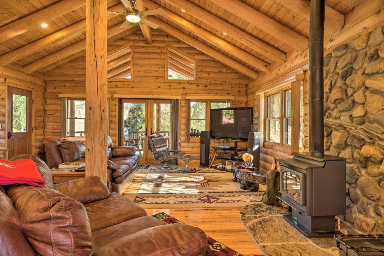 Custom Log With Deck - Only 33 Mi To Yosemite! Ferienhaus Mariposa
