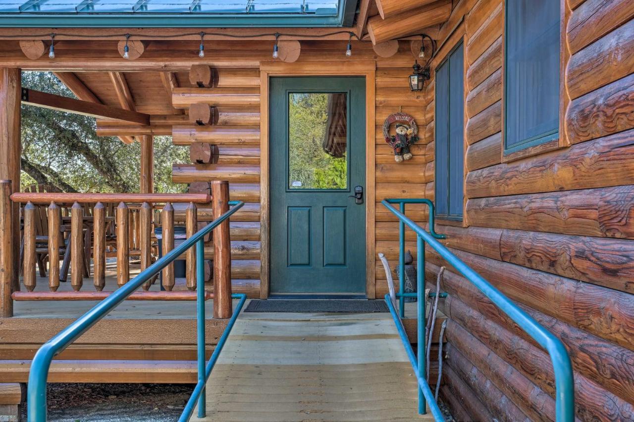 Custom Log With Deck - Only 33 Mi To Yosemite! Ferienhaus Mariposa